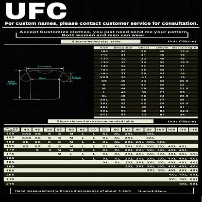 Red Leopard UFC 3D Print Tees Men's Alex Pereira Unrivaled T-Shirt Simple Stylish Breathable Outdoor Mesh Short Sleeve Tops - Jungle Line