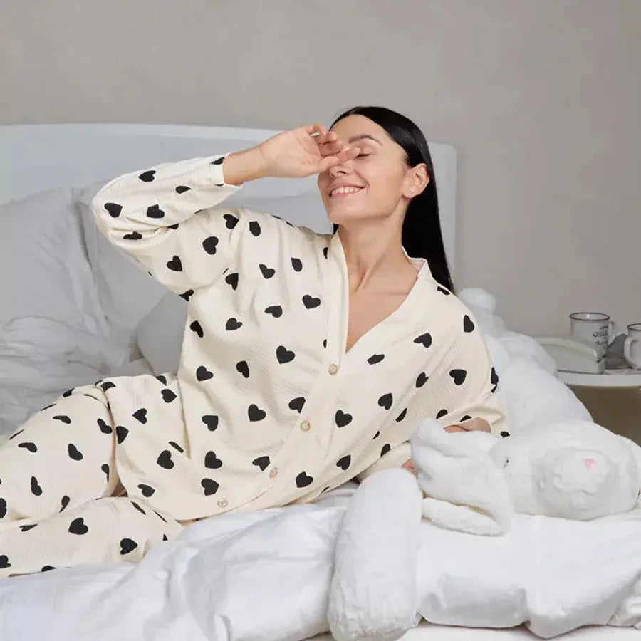 New Spring and Autumn Pajamas Homewear Suit - Jungle Line