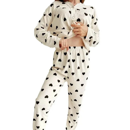 New Spring and Autumn Pajamas Homewear Suit - Jungle Line