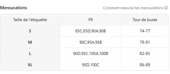 Soutien-Gorge Dentelle Push-Up | Confort & Séduction