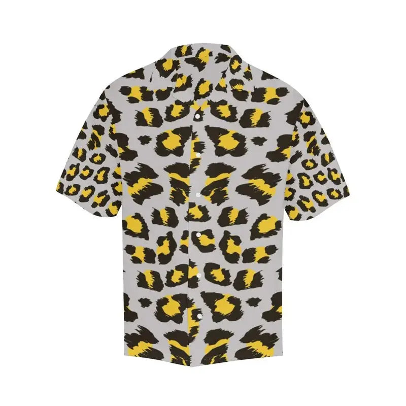 Leopard Hawaiian Shirt For Men Women Summer Street - Jungle Line