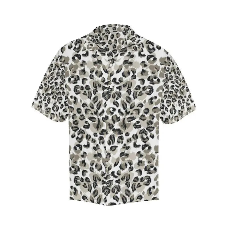 Leopard Hawaiian Shirt For Men Women Summer Street - Jungle Line