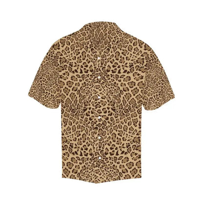 Leopard Hawaiian Shirt For Men Women Summer Street - Jungle Line