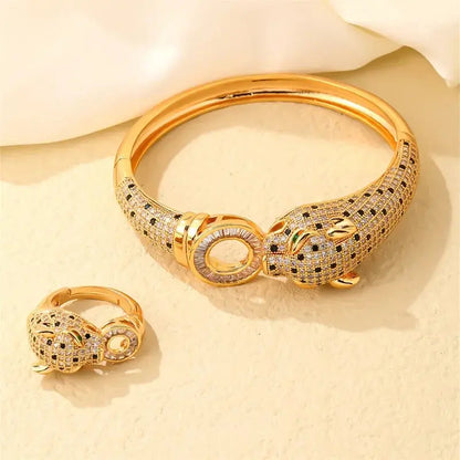 Silver bracelet from Jungle Line featuring leopard motif and poetic jewelry design, showcasing high-end feeling and intricate craftsmanship.