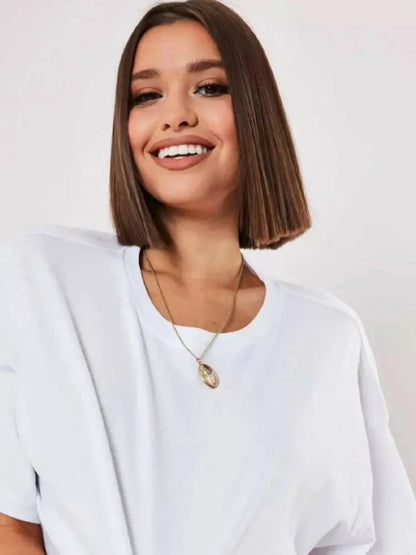 Cotton Women Short Sleeve Dance Running Clothes Yoga Fitness Crop Top  Navel Baring New Sport T-shirt Loose Gym Workout Shirts - Jungle Line