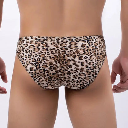 Ropa interior sexi para hombre Men's underwear printed leopard print cueca snake print low waist sexy Panties mens bikini new - Jungle Line