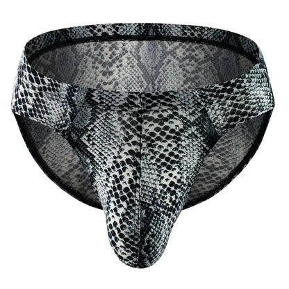 Ropa interior sexi para hombre Men's underwear printed leopard print cueca snake print low waist sexy Panties mens bikini new - Jungle Line