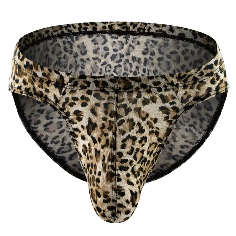 Ropa interior sexi para hombre Men's underwear printed leopard print cueca snake print low waist sexy Panties mens bikini new - Jungle Line