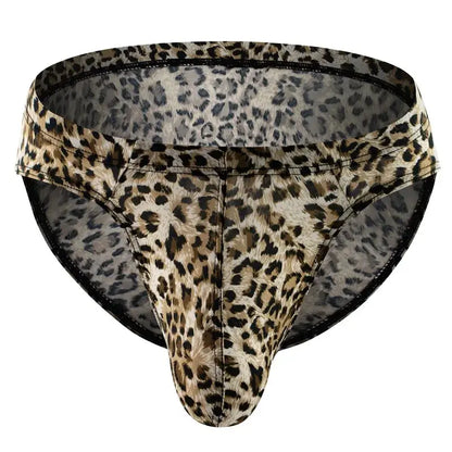 Ropa interior sexi para hombre Men's underwear printed leopard print cueca snake print low waist sexy Panties mens bikini new - Jungle Line