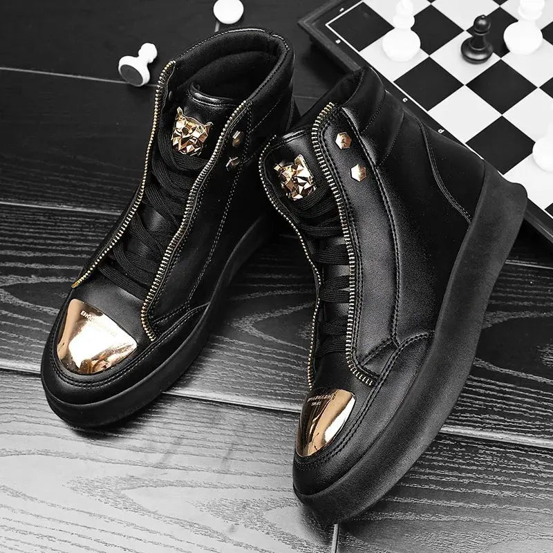 Off-Bound Men Ankle Boots High-cut Sneakers Basketball Shoes Jungle Line