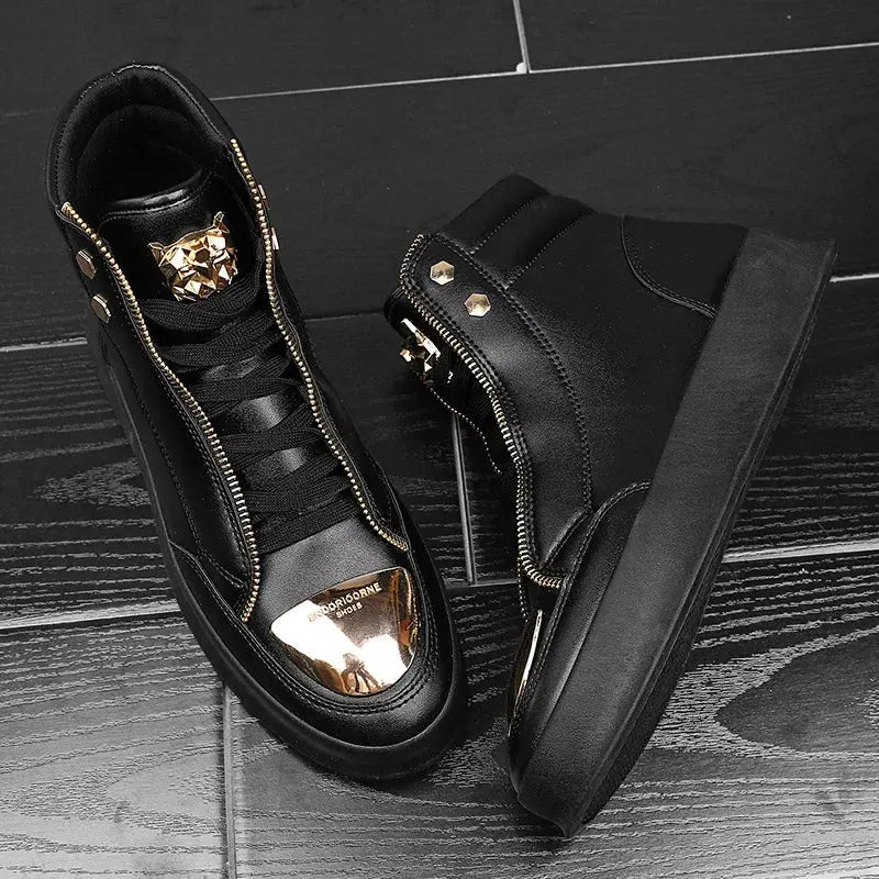Off-Bound Men Ankle Boots High-cut Sneakers Basketball Shoes Jungle Line
