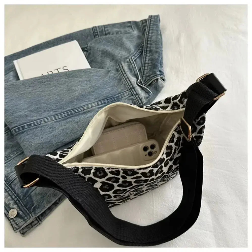 Vintage Fashion Leopard Print New Women Lady Bags - Jungle Line