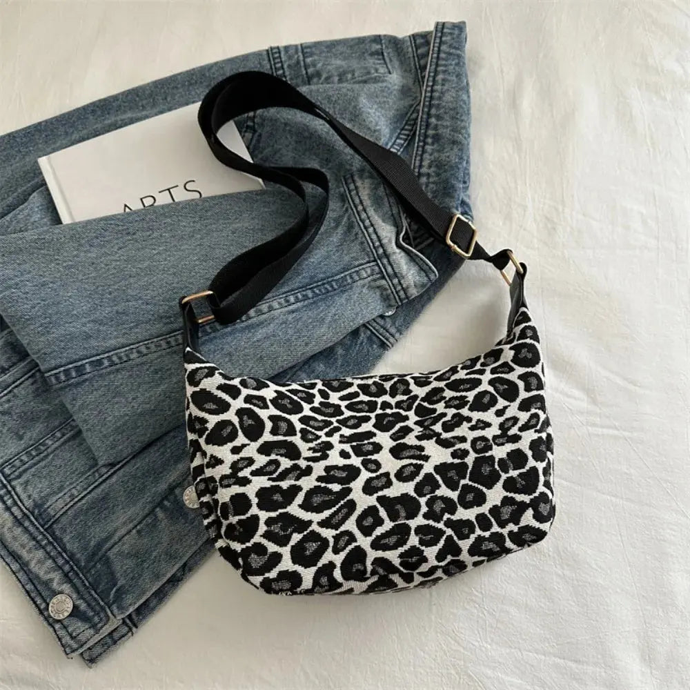 Vintage Fashion Leopard Print New Women Lady Bags - Jungle Line