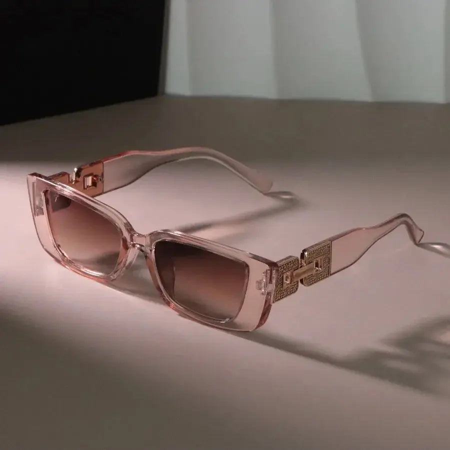 Classic Square Designer Sunglasses Women - Jungle Line