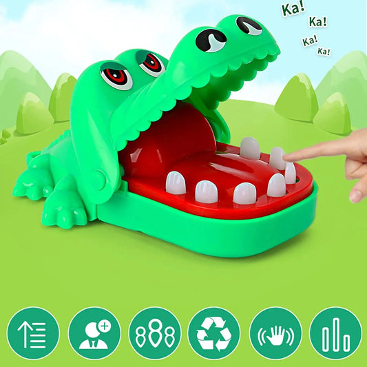 Jokes Crocodile Teeth Biting Finger Dentist Classic Family Games Jungle Line