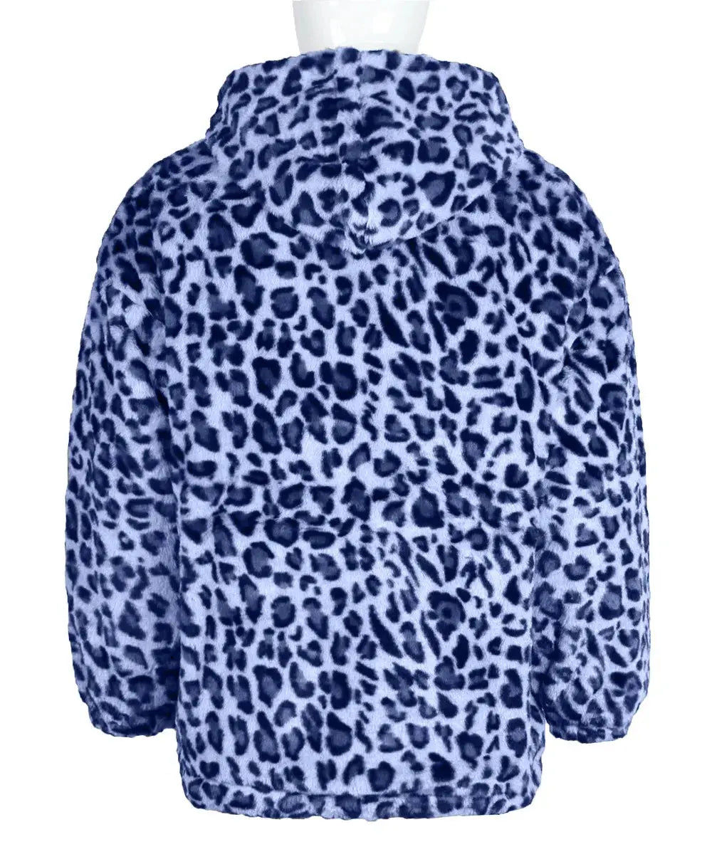 Manteau homme Jungle Line, veste à capuche en fausse fourrure léopard jaune, style décontracté d'automne et hiver.